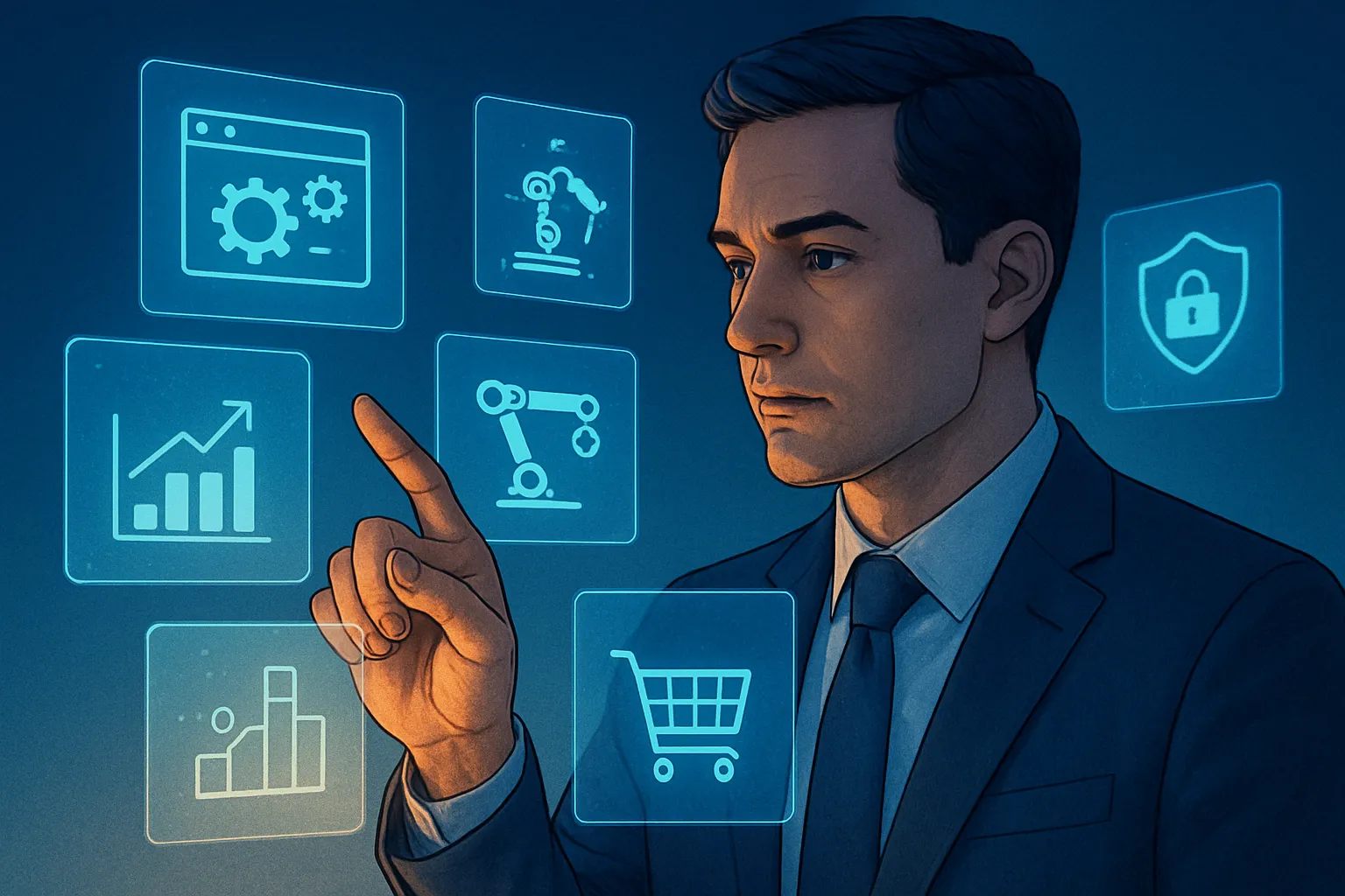 Selección de tecnologías clave para impulsar un negocio con eficiencia y resultados.