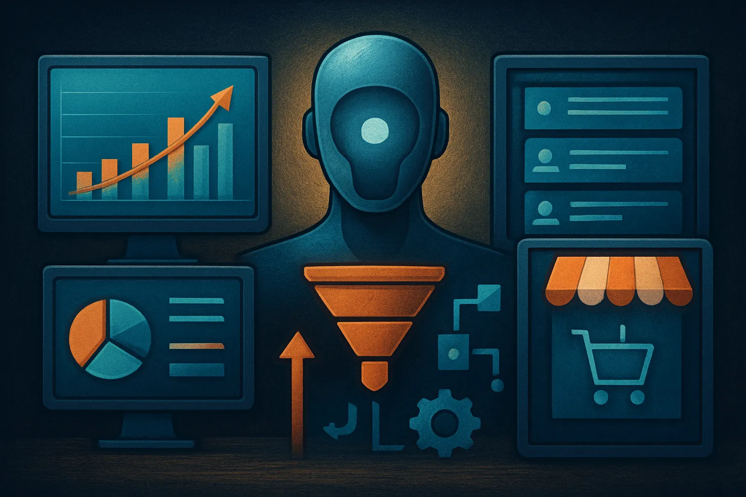 IA práctica para vender más: automatización, datos y herramientas que impulsan resultados comerciales.