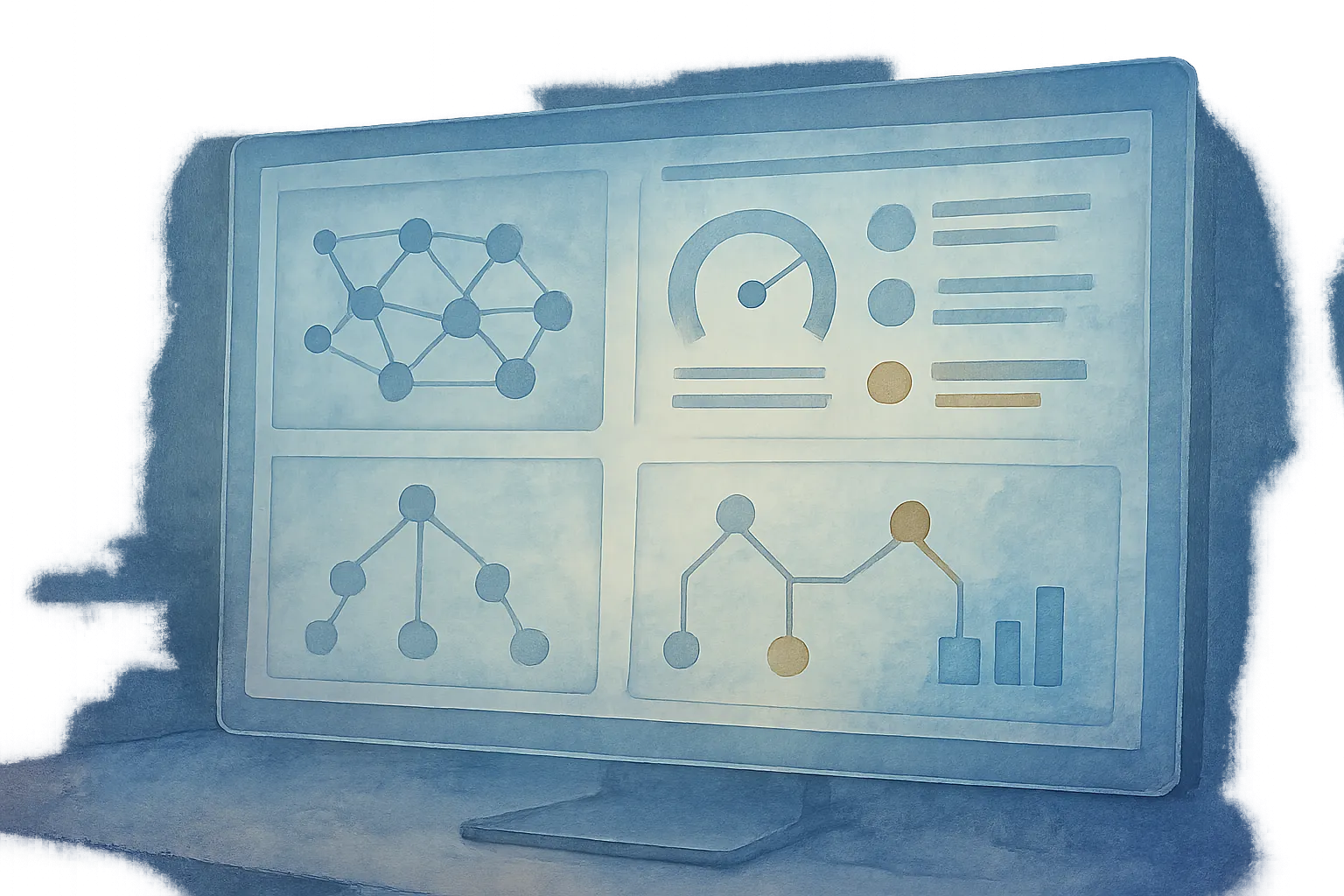 Visualización de cómo detectar sesgos en sistemas de IA con enfoque en transparencia y control.