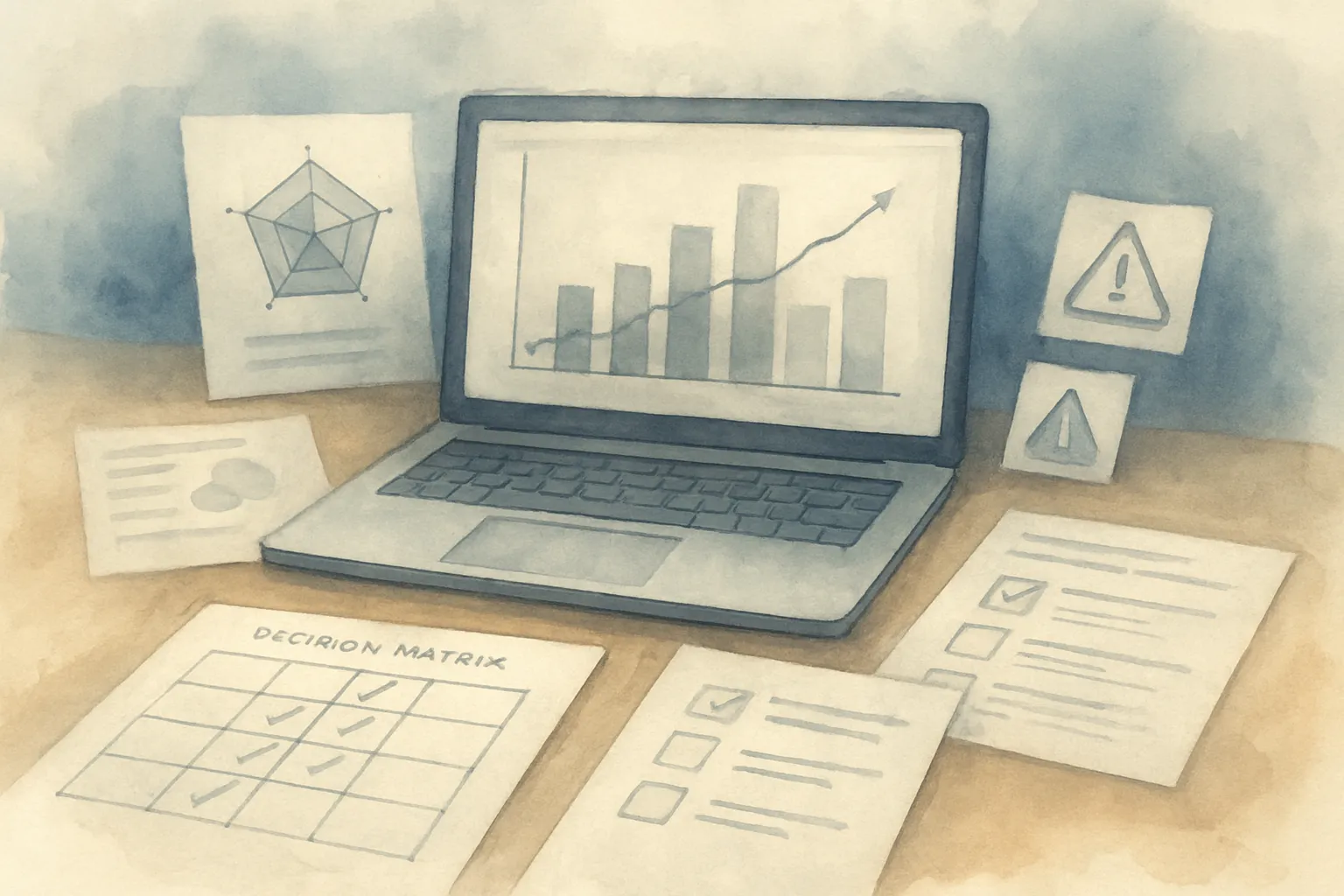 Evaluación visual de los límites de la IA generativa antes de implementarla.
