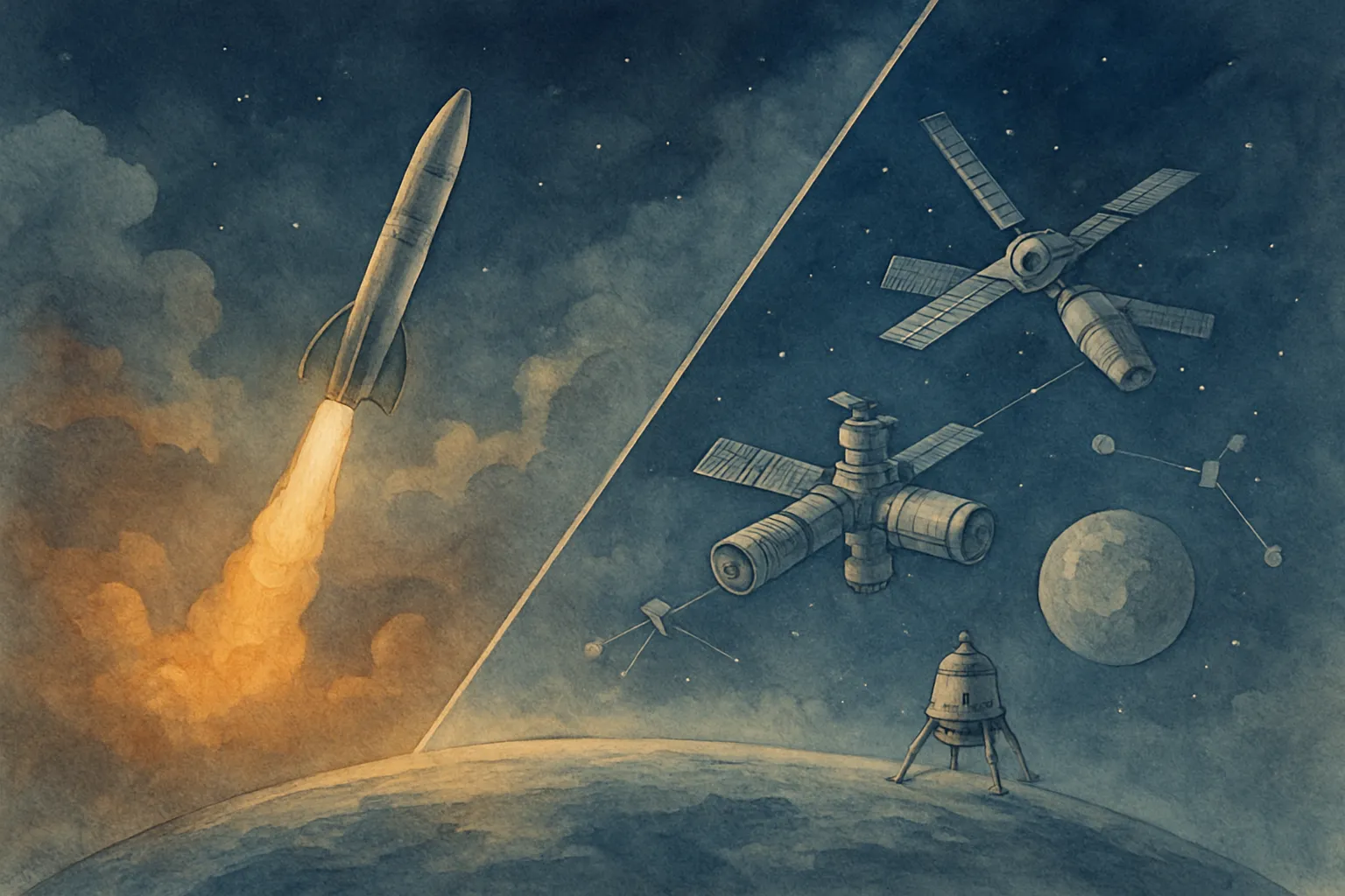 De la carrera espacial al debate actual: una mirada visual a su impacto científico y social.