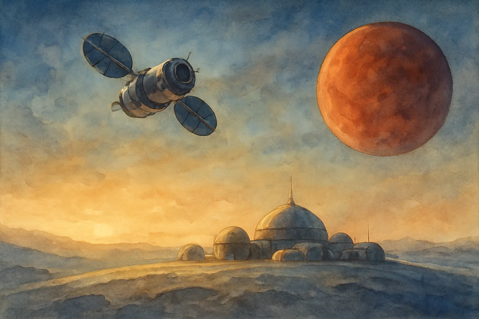 Una visión del futuro de la exploración espacial y su impacto en la sociedad.