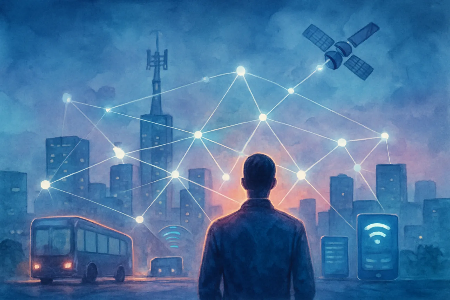 Ciudad, innovación y exploración espacial como claves de la relación entre tecnología y ciudadanía.