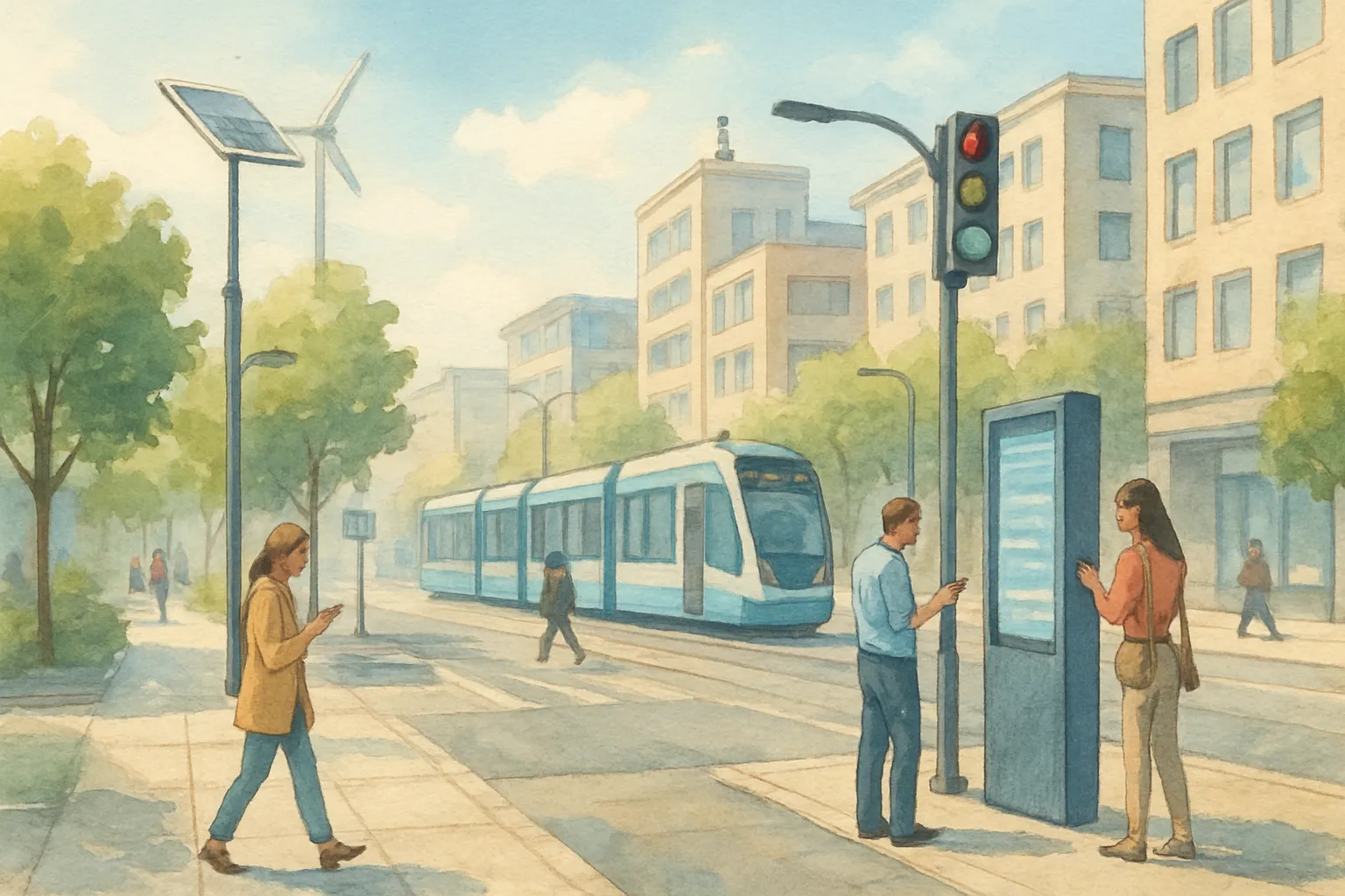 Innovación tecnológica en la vida cotidiana: una ciudad conectada que redefine la relación entre tecnología y ciudadanía.