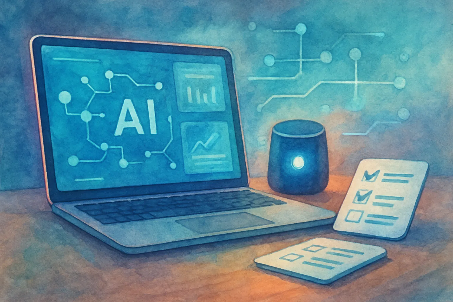 Herramientas clave y criterios para adoptar automatización con IA en la oficina moderna.