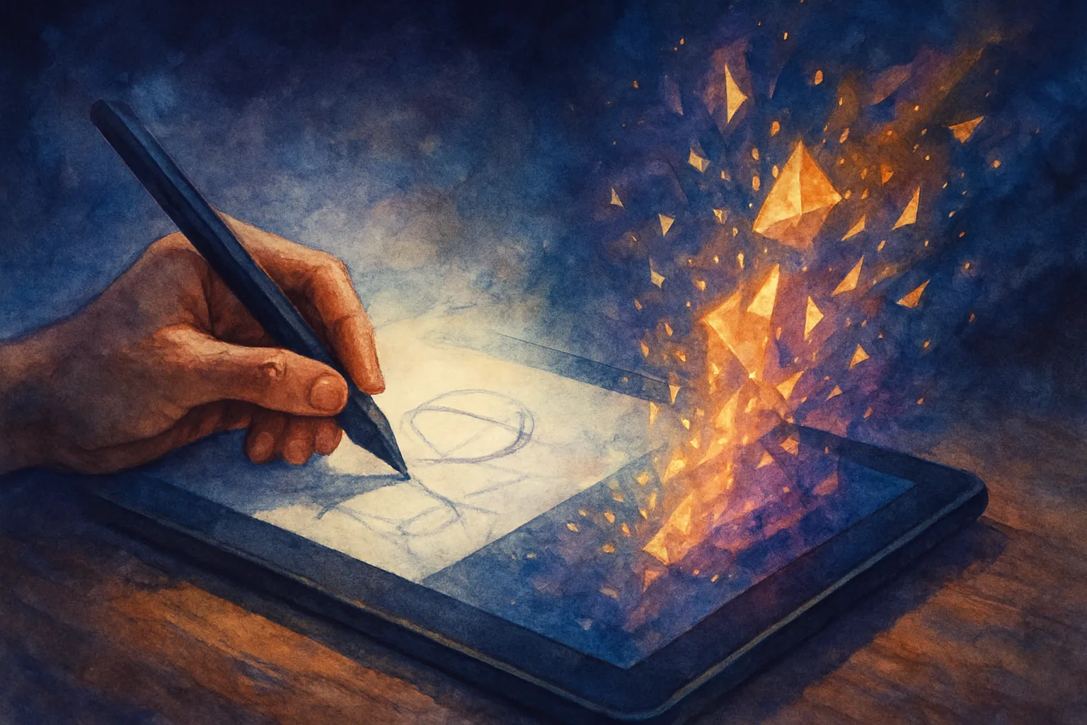 Una escena que muestra el cambio decisivo en la imagen y la nueva autoría digital.