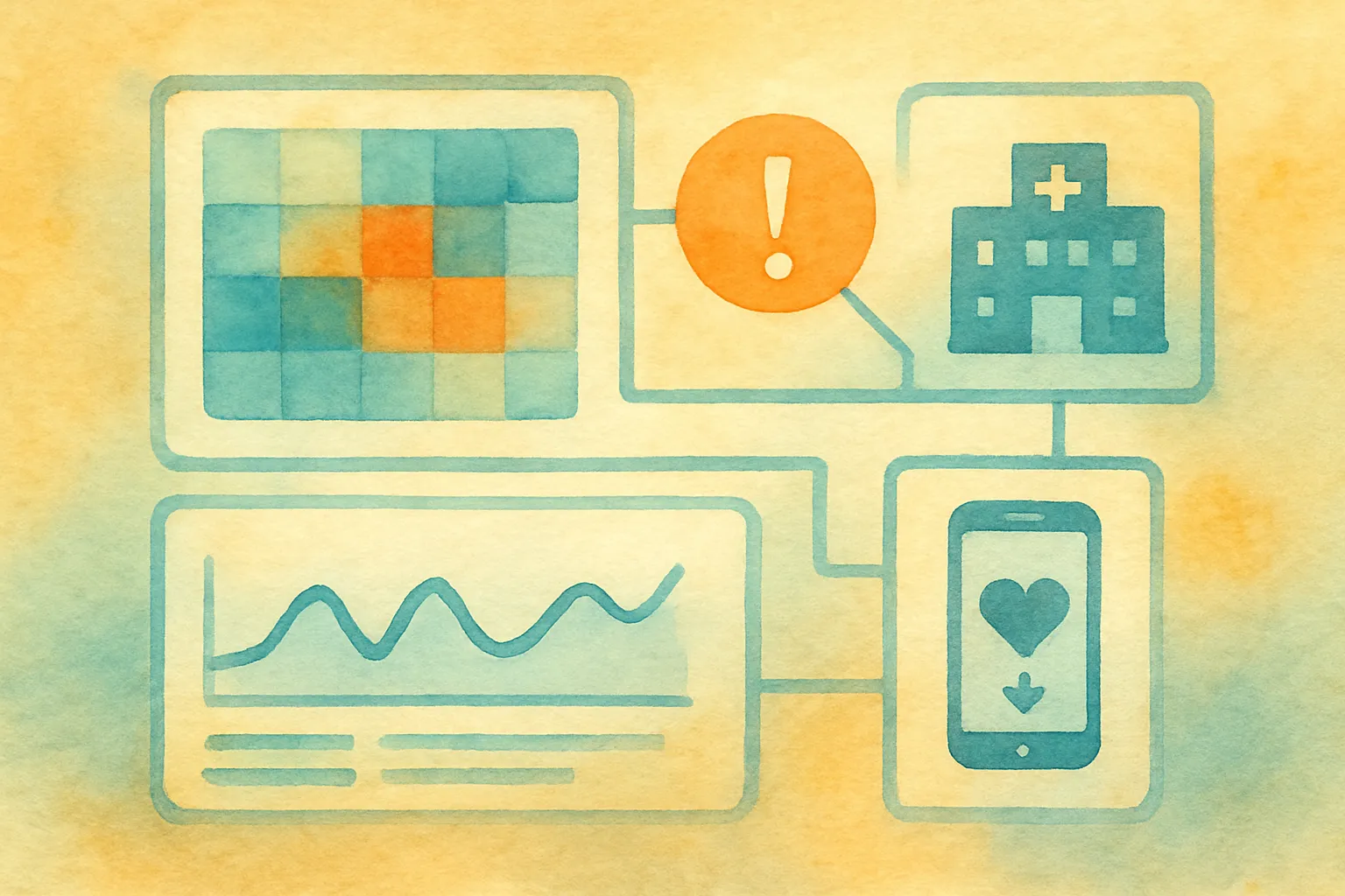 Vista digital de salud pública: IA para detectar riesgos antes y apoyar la prevención.