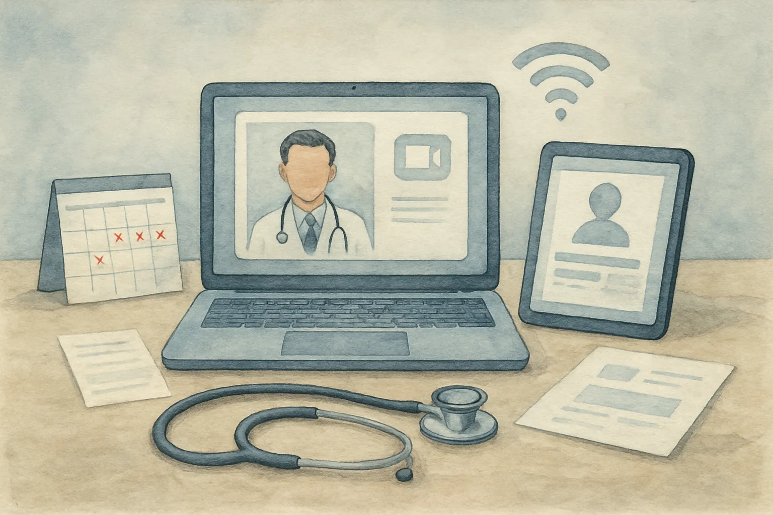 Límites y retos de la salud digital en telemedicina cuando el acceso presencial es difícil.