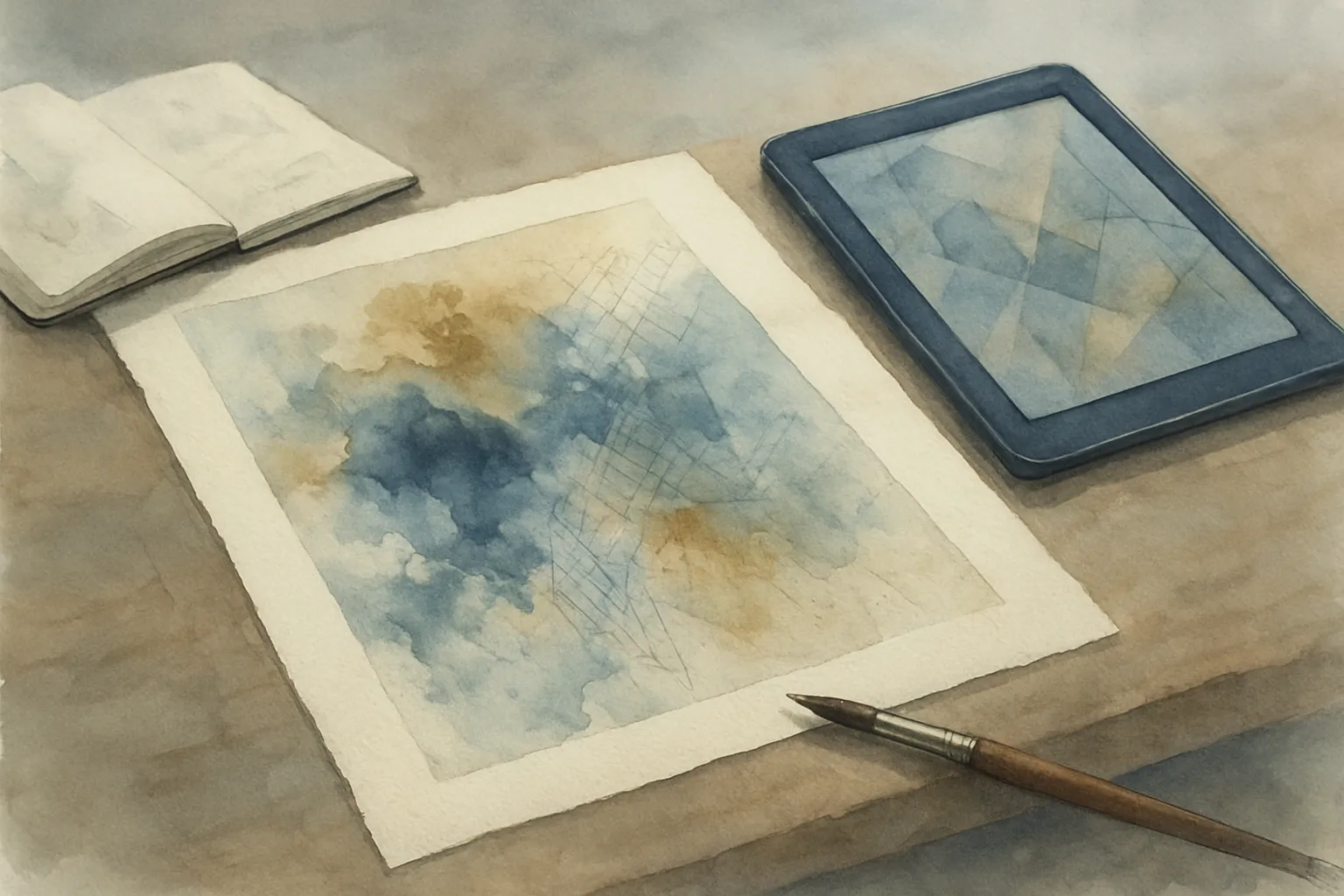 La autoría digital en el arte: cuando artista y algoritmo comparten la firma de la obra.