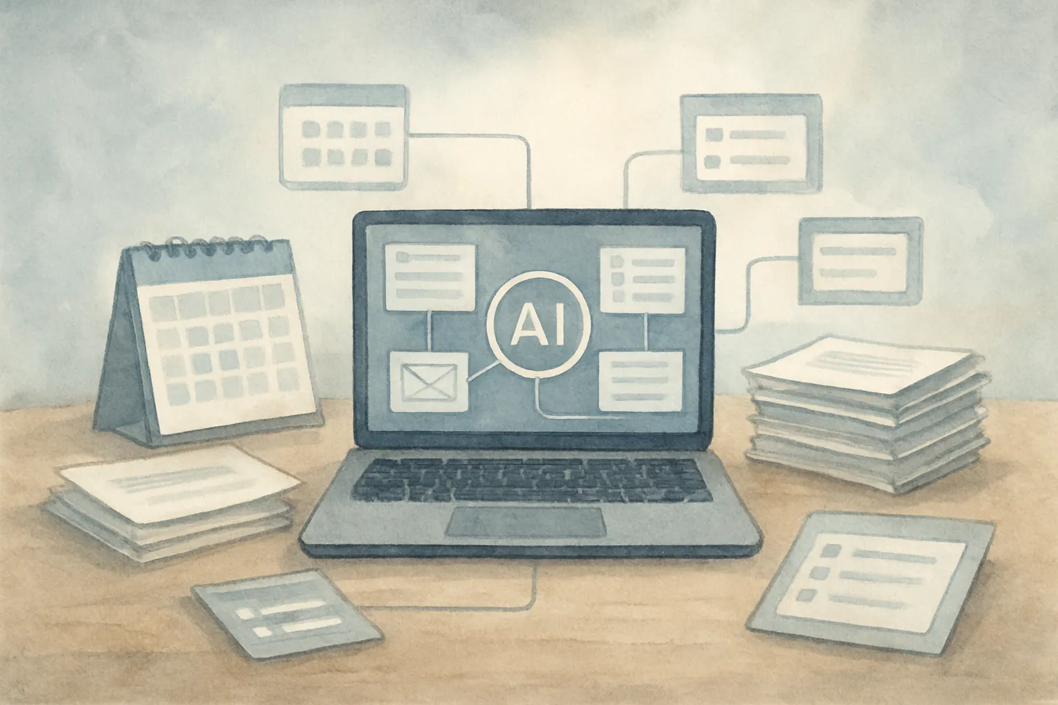 Casos reales de automatización en oficina con asistentes de IA para tareas repetitivas.
