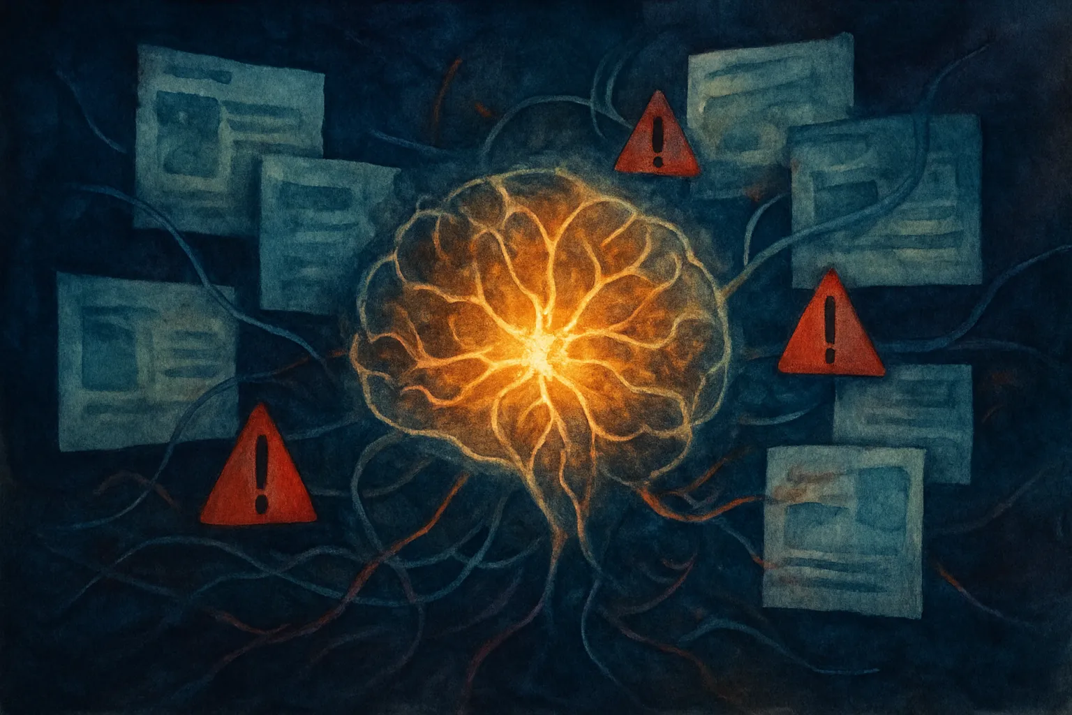 Un asistente de IA entre datos fragmentados ilustra límites operativos y errores frecuentes.