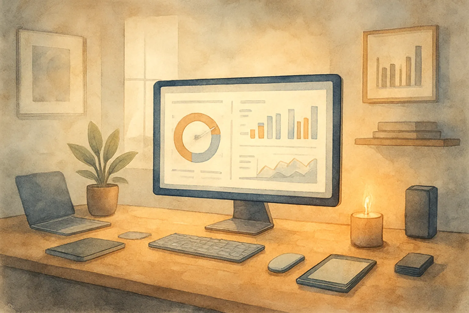 Una escena editorial que muestra por qué elevar la productividad es clave en la transformación empresarial.