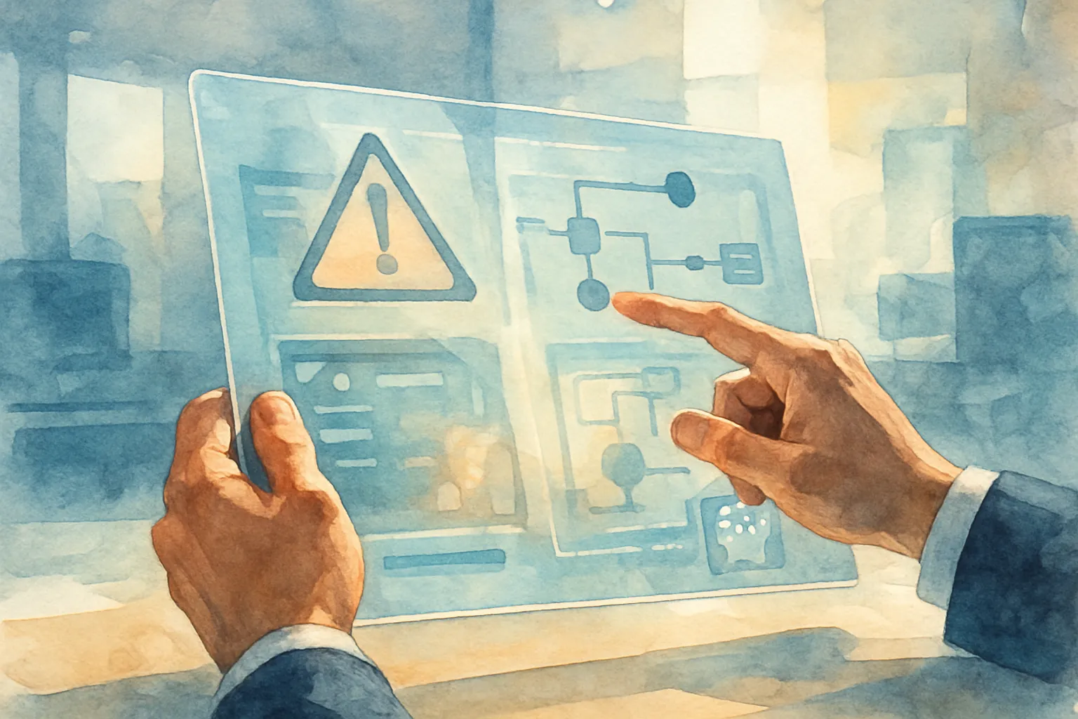 Riesgos, límites y adopción práctica de la tecnología empresarial en un entorno competitivo.