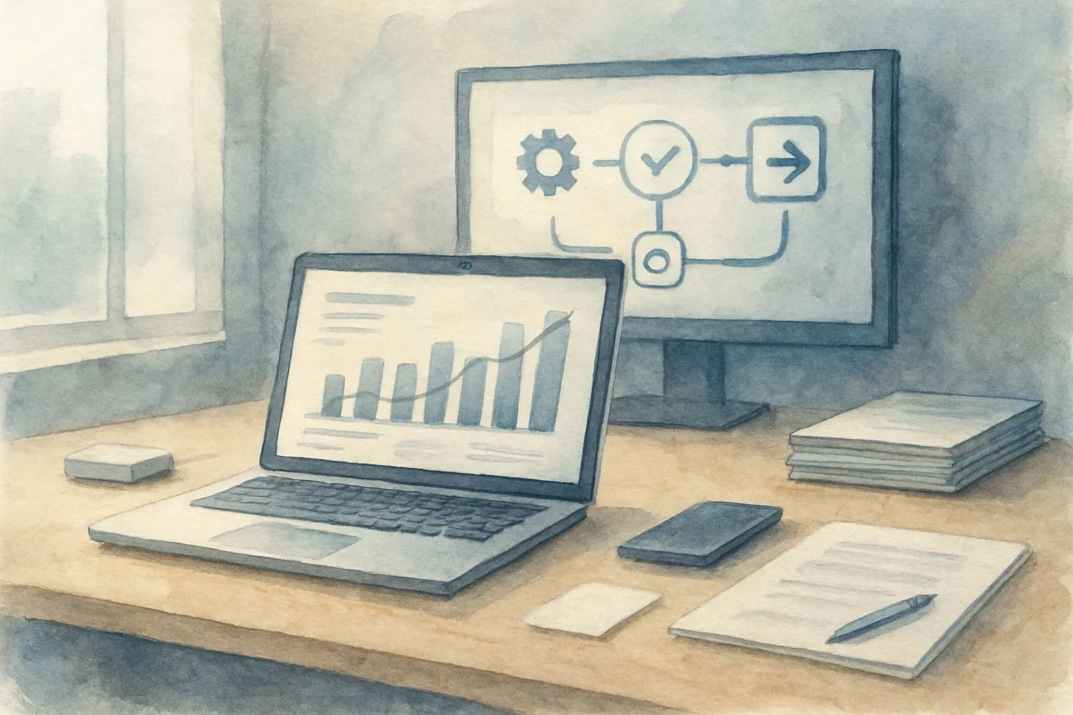 Tecnología para pymes que impulsa productividad y mejora la eficiencia operativa.