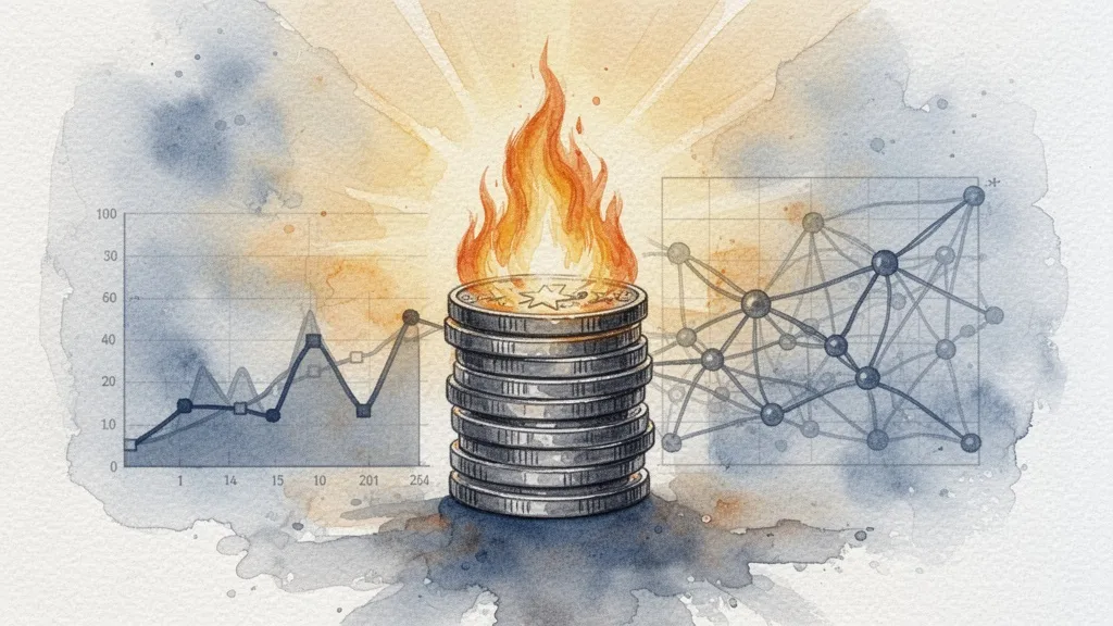 Stack of coins representing ongoing AI operating costs