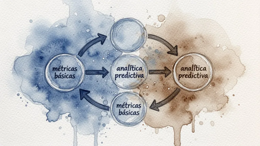 Evolución de la adopción de analítica en startups