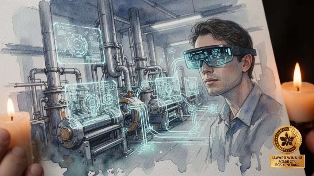 Future factory with digital twin and AI predictive maintenance, autonomous industry