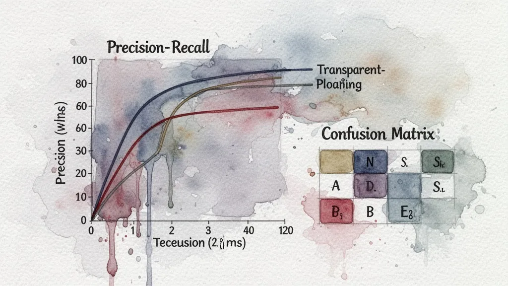 Precision-recall evaluation metrics for AI model